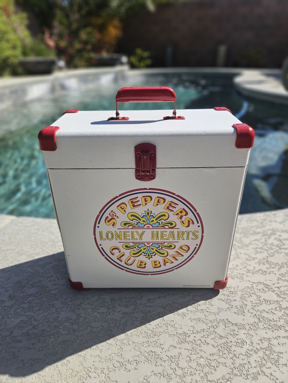 Vintage Record Album Carrying Storage Box - Picture 6 of 8
